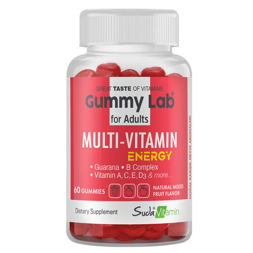 Suda Vitamin Gummy Lab Multivitamin Energy 60 Gummy