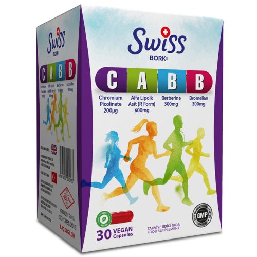 Swiss Bork Cabb Takviye Edici Gıda 30 Kapsül - Swiss Bork ürünü