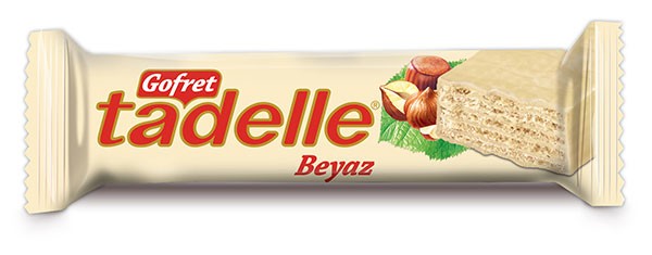 Tadelle Beyaz Çikolata Kaplamalı Süt Krema Dolgulu Gofret 35 g