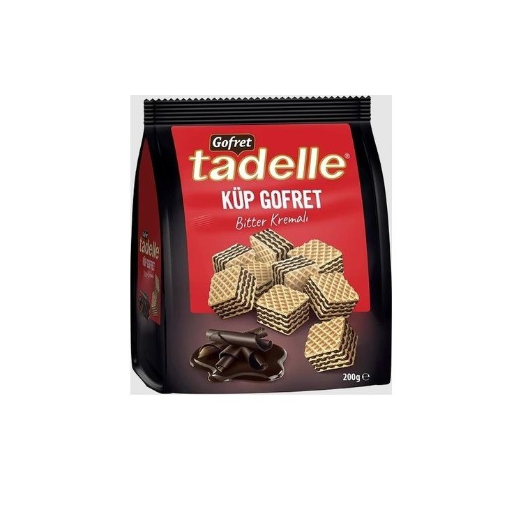 Tadelle Bitter Kremalı Küp Gofret 200 Gr