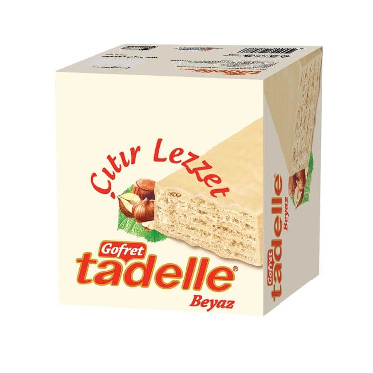 Tadelle Gofret Beyaz 35 Gr x 24 Adet