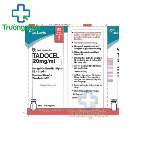 Fortius Pharmaceutical Tadocel 80 mg/4 ml 1 Flakon - Fortius Pharmaceutical ürünü