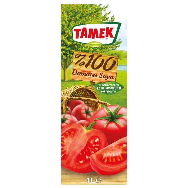 Tamek %100 Domates Suyu