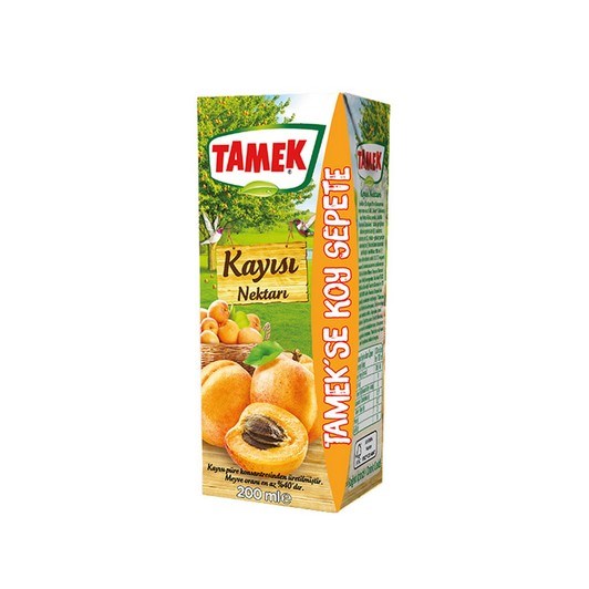 Tamek M.Suyu Tamek Kayısı Nektarı 200 ml