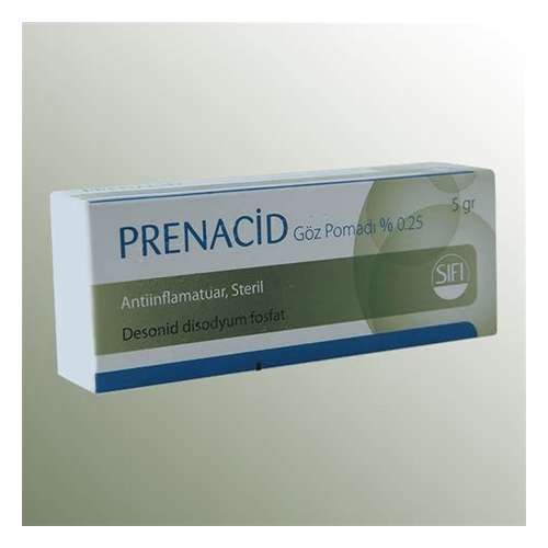Teka Teknik İlaç Prenacid Göz Pomadı %0.25 5 g - Teka Teknik İlaç ürünü