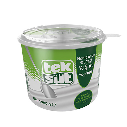 Teksüt Tam Yağlı Yoğurt (1500 g)