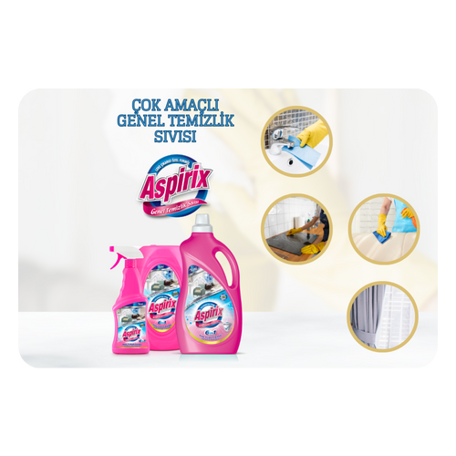 Tex Aspirix Mutfak ve Banyo Temizleyici Sıvı 2.5 kg - Tex ürünü