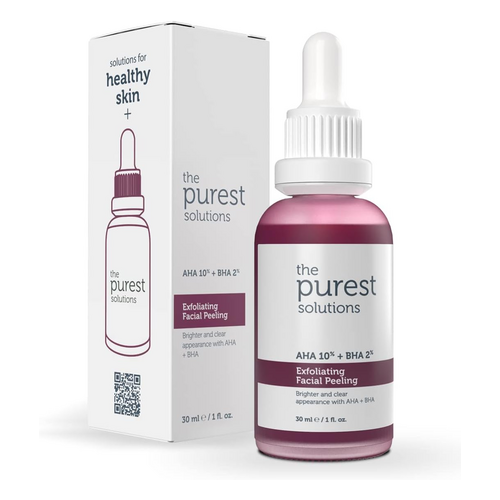 The Purest Solutions Aha 10% + Bha 2% Canlandırıcı Cilt Tonu Eşitleyici Yüz Peeling Serum 2 Ml - THE PUREST SOLUTIONS ürünü