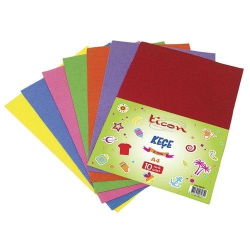 Ticon Eva 20X30 Cm Keçe 10 adet