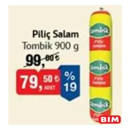 Tombik Piliç Salam 900g - Tombik ürünü