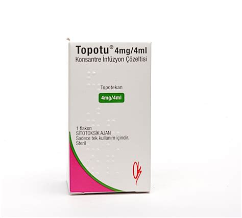 Onko İlaç Topotu 4 mg/4 ml İnfüzyon Çözeltisi