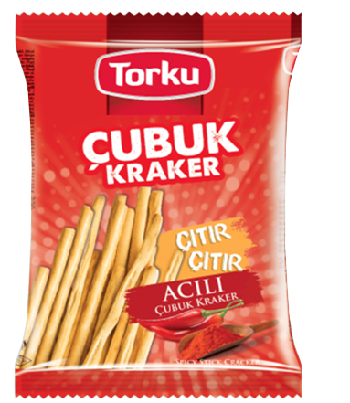 Torku Acılı Çubuk Kraker - 120 gr