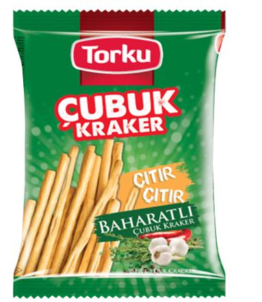 Torku Baharatlı Çubuk Kraker - 120 gr