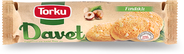 Torku Davet Fındıklı Bisküvi 82 gr