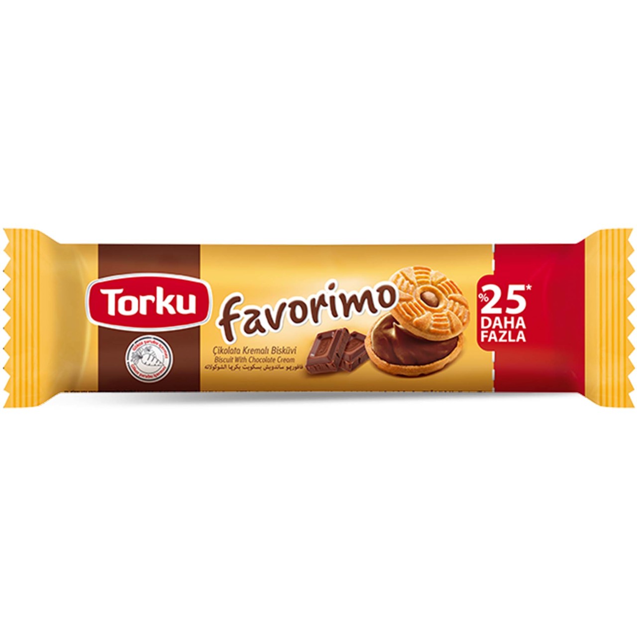 Torku Favorimo Çikolata Kremalı Bisküvi 61 Gr