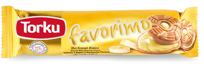 Torku Favorimo Muz Kremalı Bisküvi 68 gr