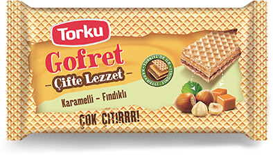 Torku Gofret Karamel-Fındık Kremalı 40 gr