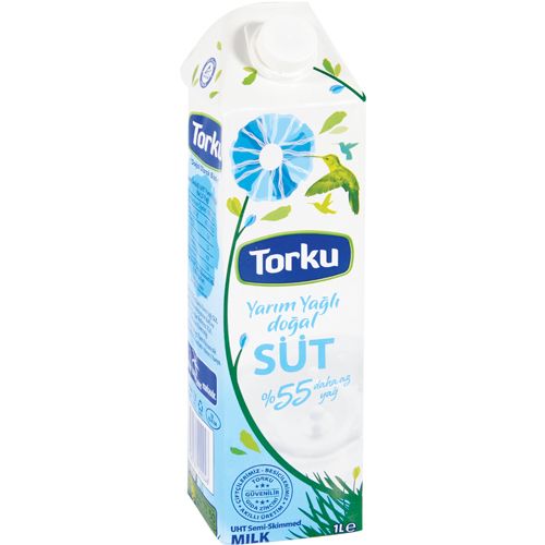 Torku Yarım Yağlı Süt 1 Lt