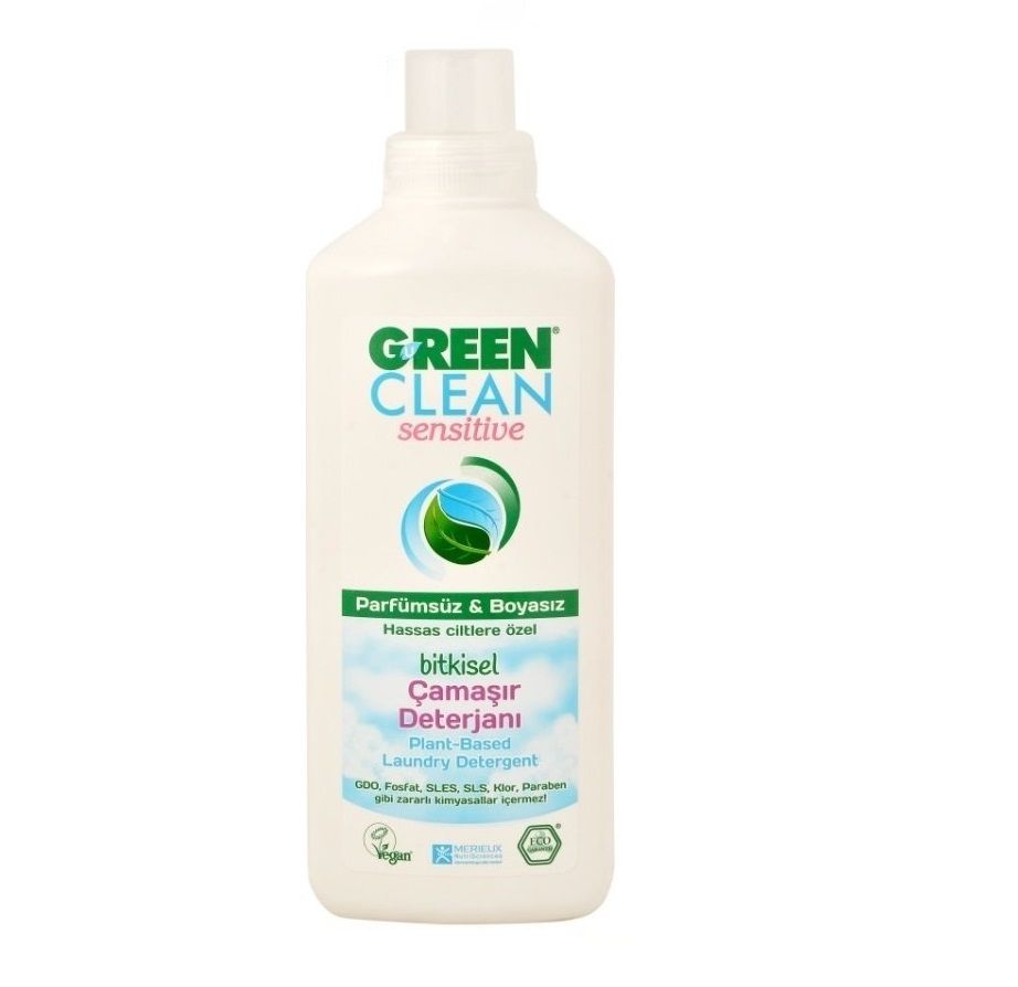 U Green Clean Sensitive Kokusuz Bitkisel Çamaşır Deterjanı 1000 Ml