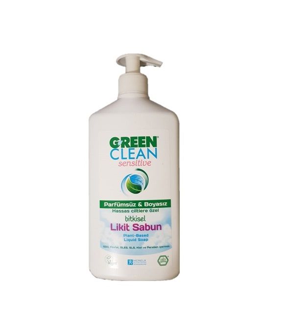 U Green Clean Sensitive Kokusuz Likit Sabun 500 Ml
