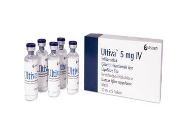 VLD Danışmanlık Ultiva 5 mg 5 Flakon