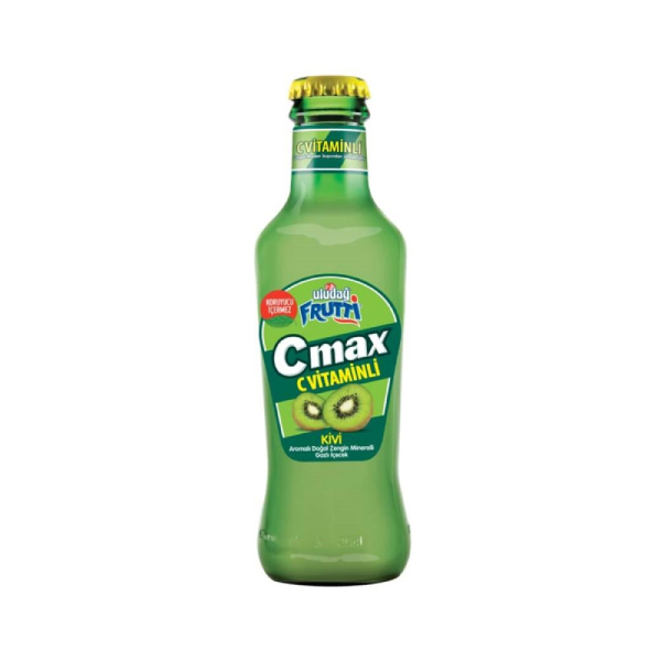 Uludağ Frutti C Max Kivi Aromalı 200 ml Cam Şişe