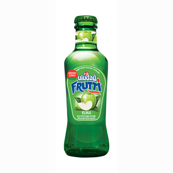 Uludağ Frutti Elma Aromalı 200 ml Cam Şişe