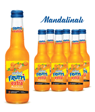 Uludağ Frutti Extra Mandalina Cam 250 ml 6′lı Paket