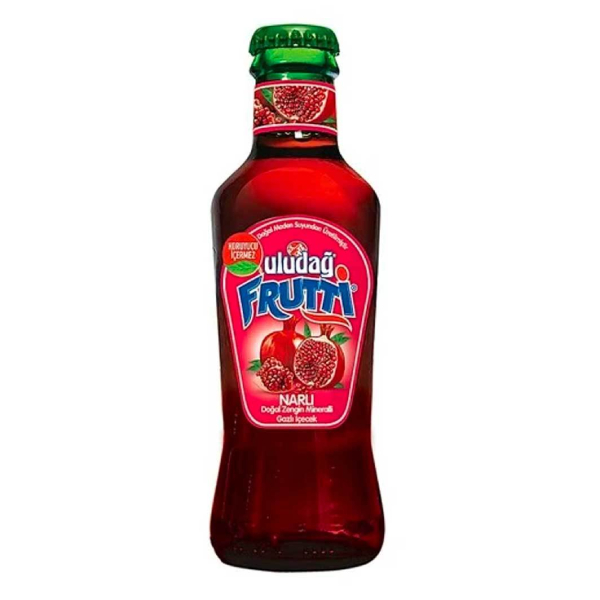 Uludağ Frutti Narlı 200 ml Cam Şişe