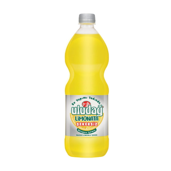 Uludağ Limonata Şekersiz  1 L Pet Şişe
