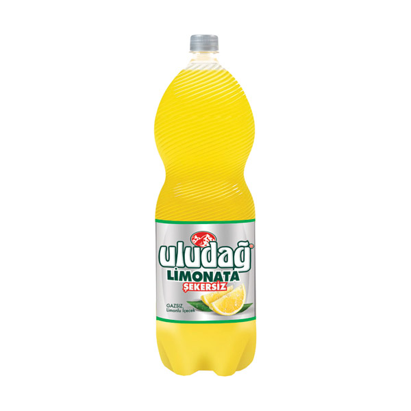 Uludağ Limonata Şekersiz 2 L Pet Şişe