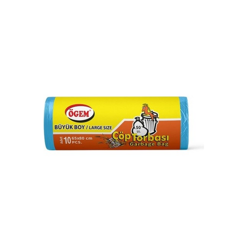 viora Büyük Boy Çöp Torbası 65x80 Cm 10'lu Rulo - Viora ürünü