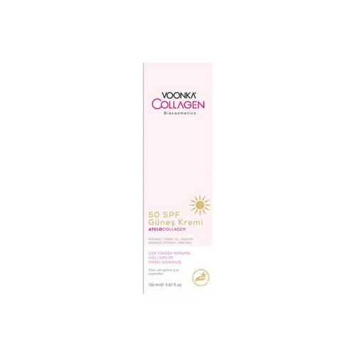 Voonka Biocosmetics AteloCollagen SPF50 Güneş Kremi 150 ml - Voonka ürünü