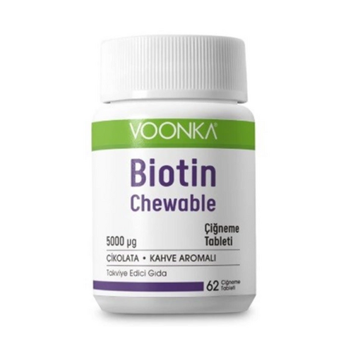 Voonka Biotin Chewable Takviye Edici Gıda 62 Tablet - Voonka ürünü