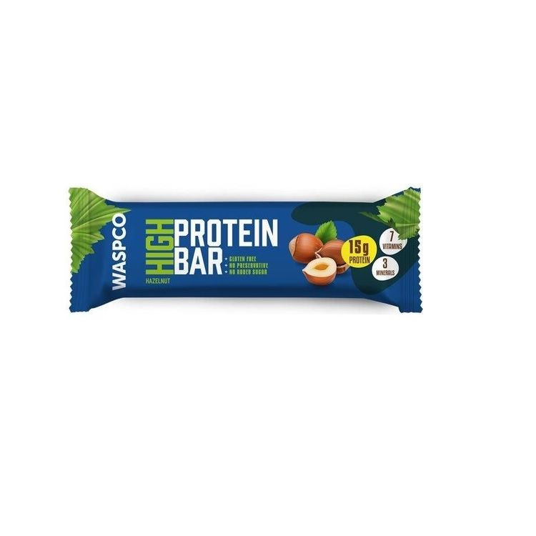 Waspco Fındıklı Protein Bar 50 Gr - Waspco ürünü