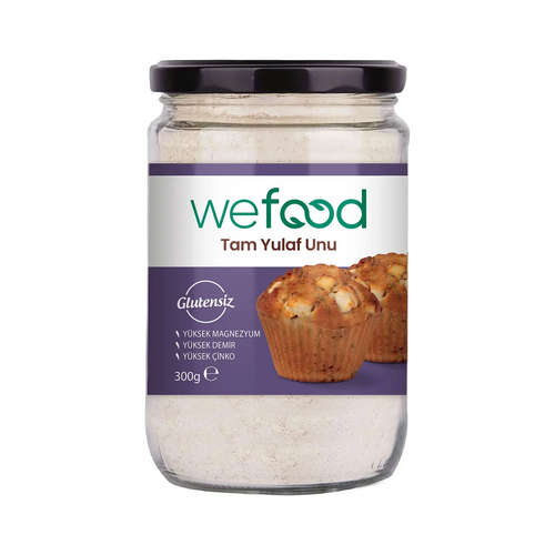 Wefood Glutensiz Tam Yulaf Unu 300 gr - Wefood ürünü