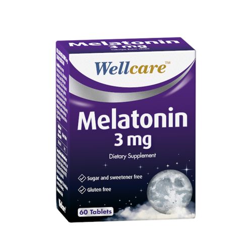 Wellcare Melatonin 3 mg 60 Tablet