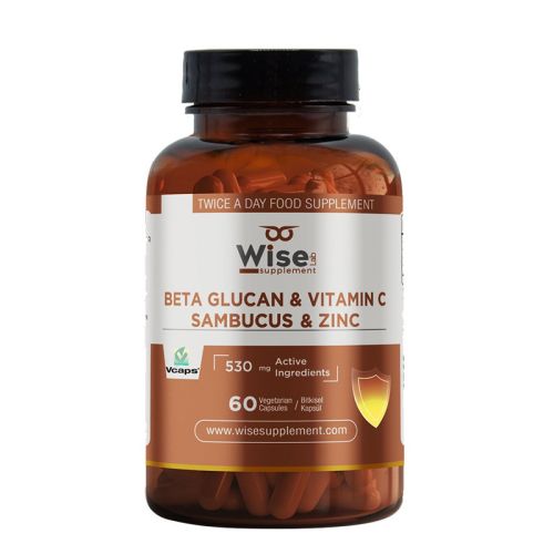WiseLab Beta Glukan ve Vitamin C 60 Bitkisel Kapsül - WiseLab ürünü