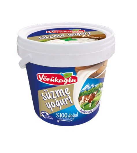 Yörükoğlu Süzme Yoğurt Tam Yağlı 1.5 Kg