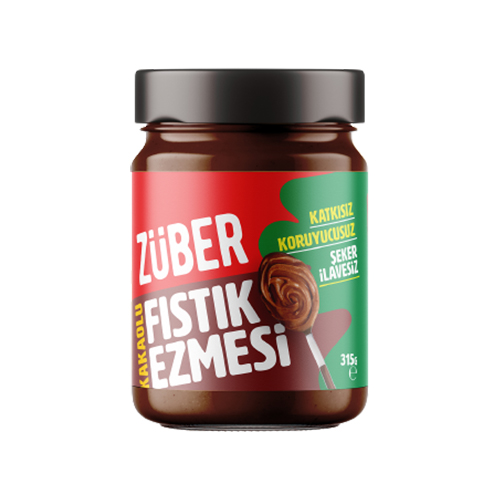 Züber Kakaolu Fıstık Ezmesi (315 g)