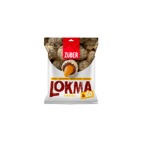 Züber Lokma & Go Fındık Kaplı Yer Fıstıklı Meyve Topu (32 g)